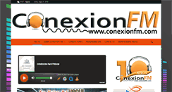 Desktop Screenshot of conexionfm.com